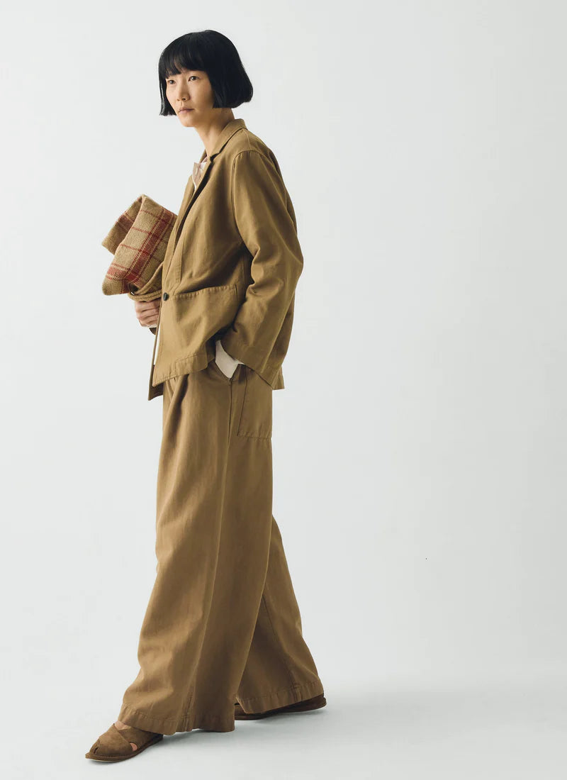 Toast Cotton Linen Twill Jacket Warm Sand