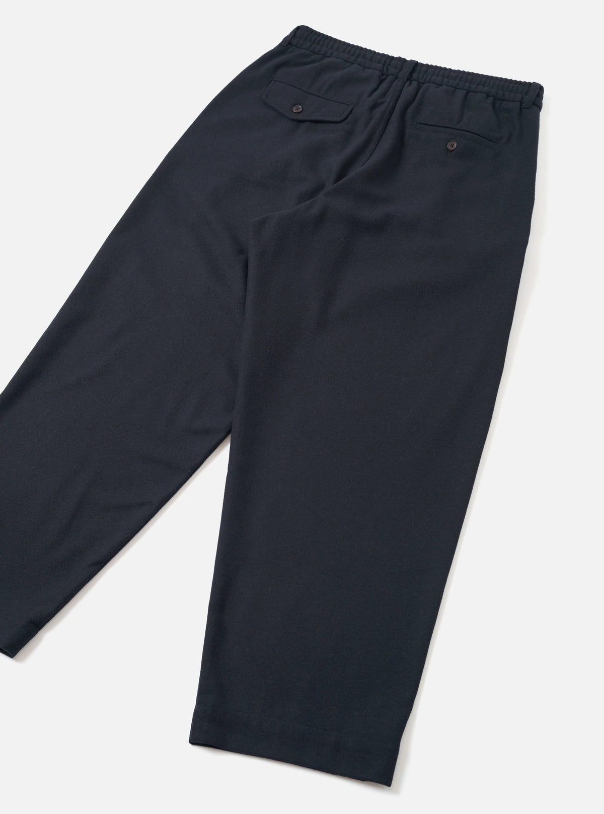 Universal Works Dark Navy Dublin Wool Mix Oxford Pant