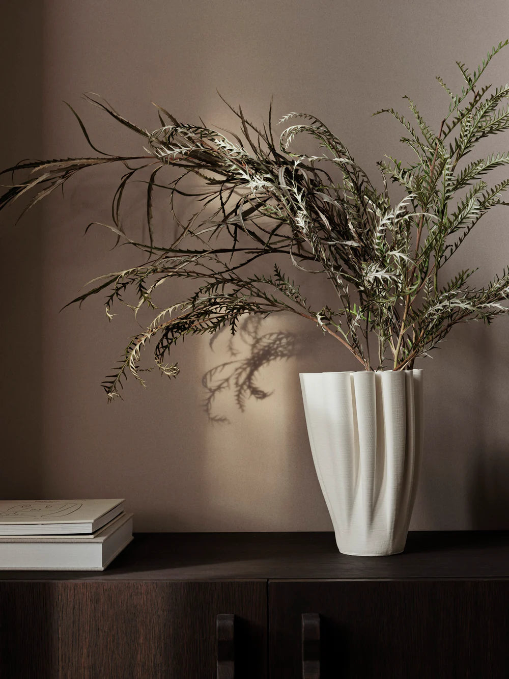 Ferm Living Dedali Vase - Large - Off White