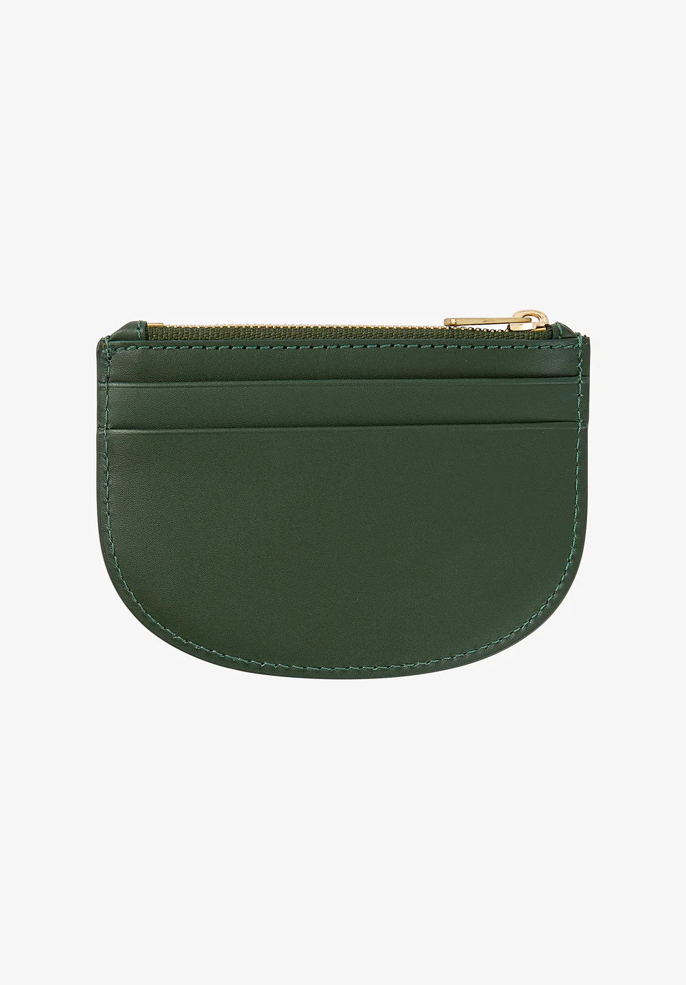 A.P.C. Demi-Lune New Coin Purse Emerald Green