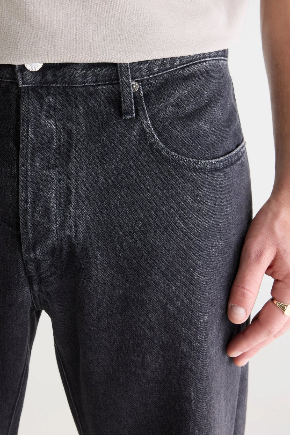 Bellerose Denim N. 01 Percy Loose Jeans Black