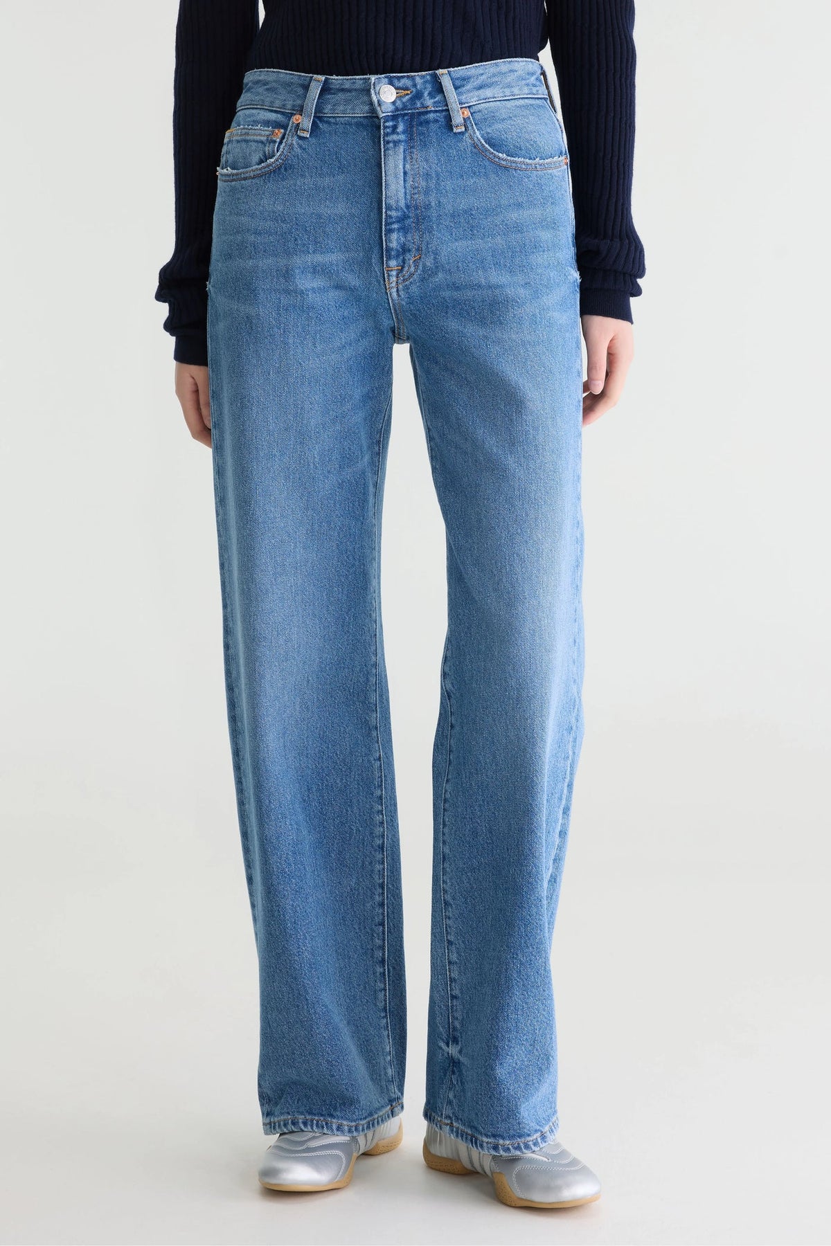 Bellerose Denim N. 43 - Straight Jeans Used Mid Blue