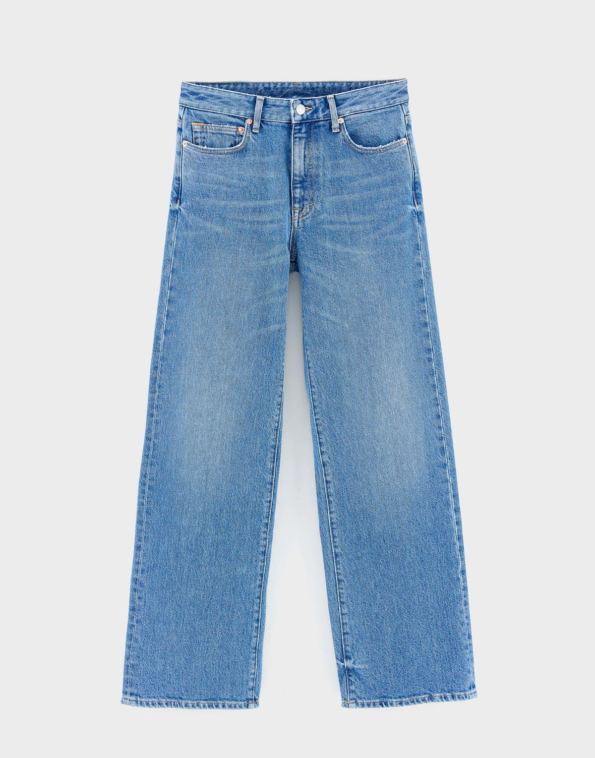 Bellerose Denim N. 43 - Straight Jeans Used Mid Blue