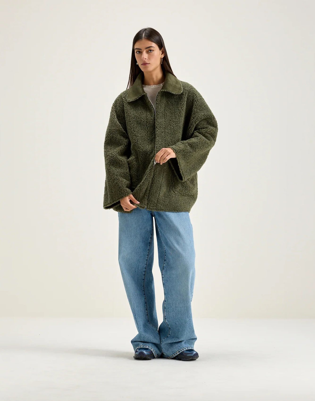 Bellerose Ethel Jacket Moss Green