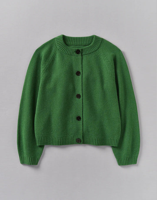 Toast Eden Wool Cashmere Cardigan Mineral Green