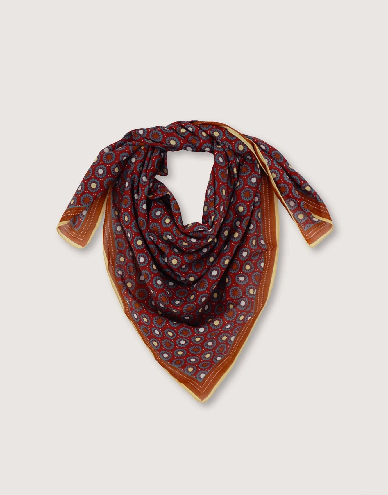 Moismont Foulard N°715 Red Wine