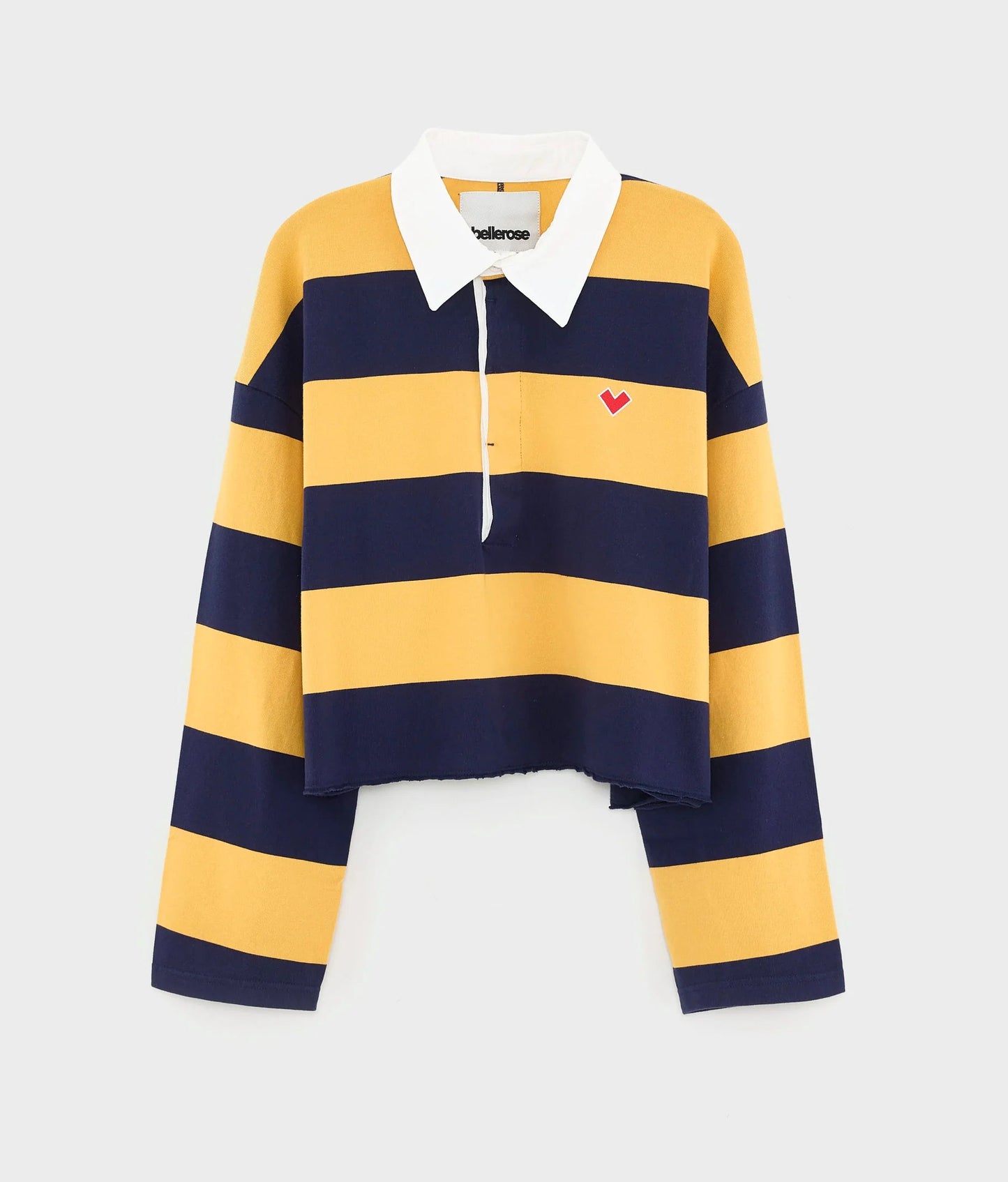 Bellerose Felito Striped Polo Captain/Yellow