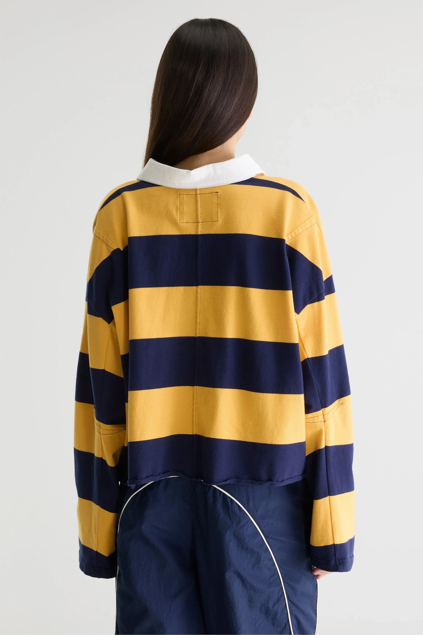 Bellerose Felito Striped Polo Captain/Yellow