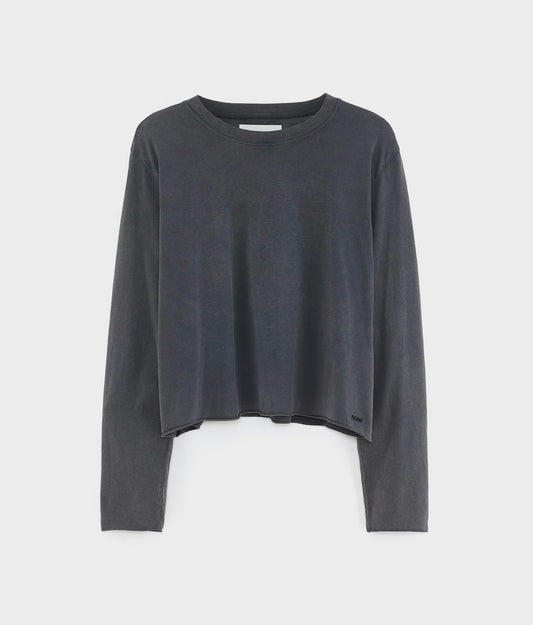 Bellerose Fercy Long-sleeve T-shirt Black Beauty