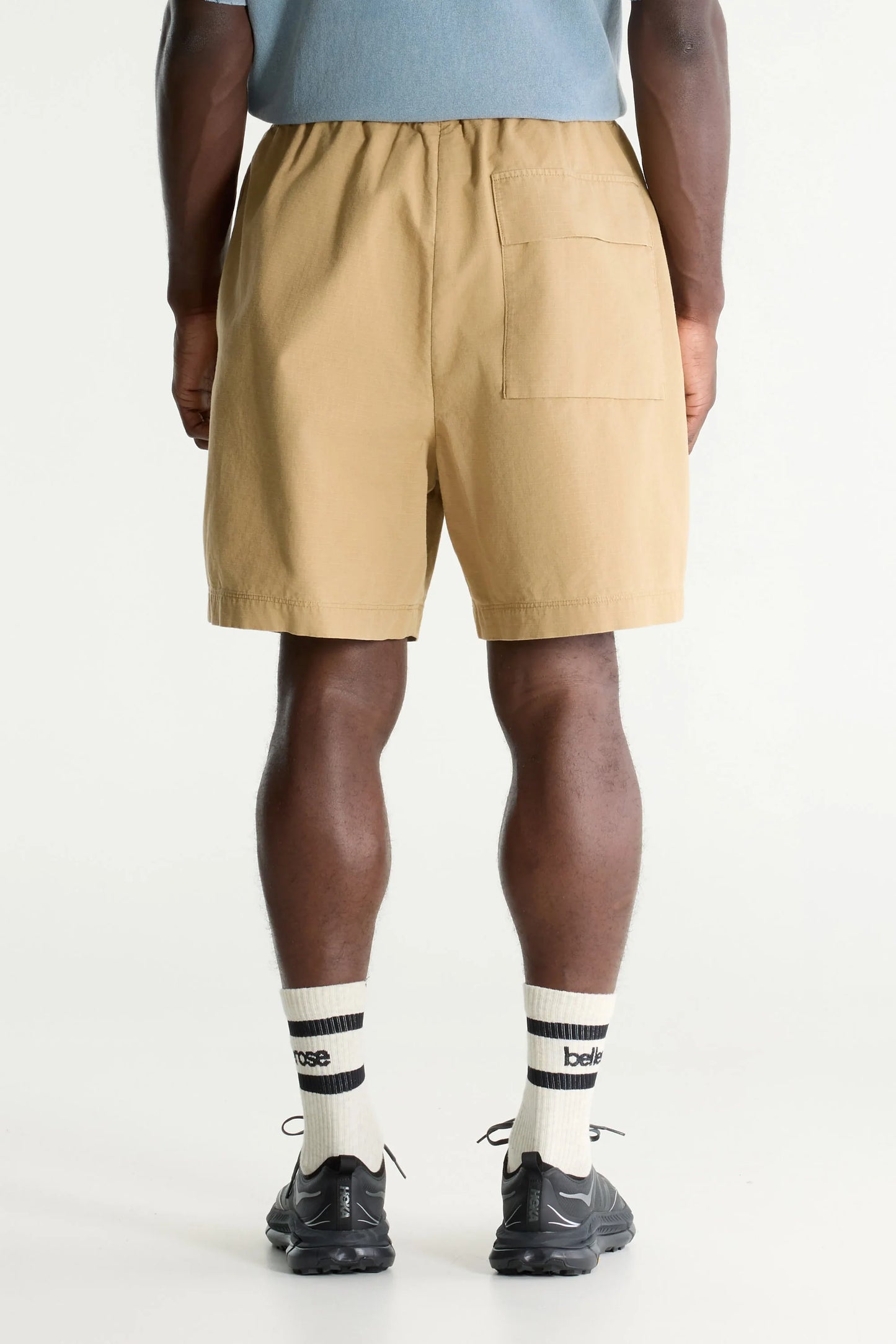 Bellerose Flank Wide Shorts Clay