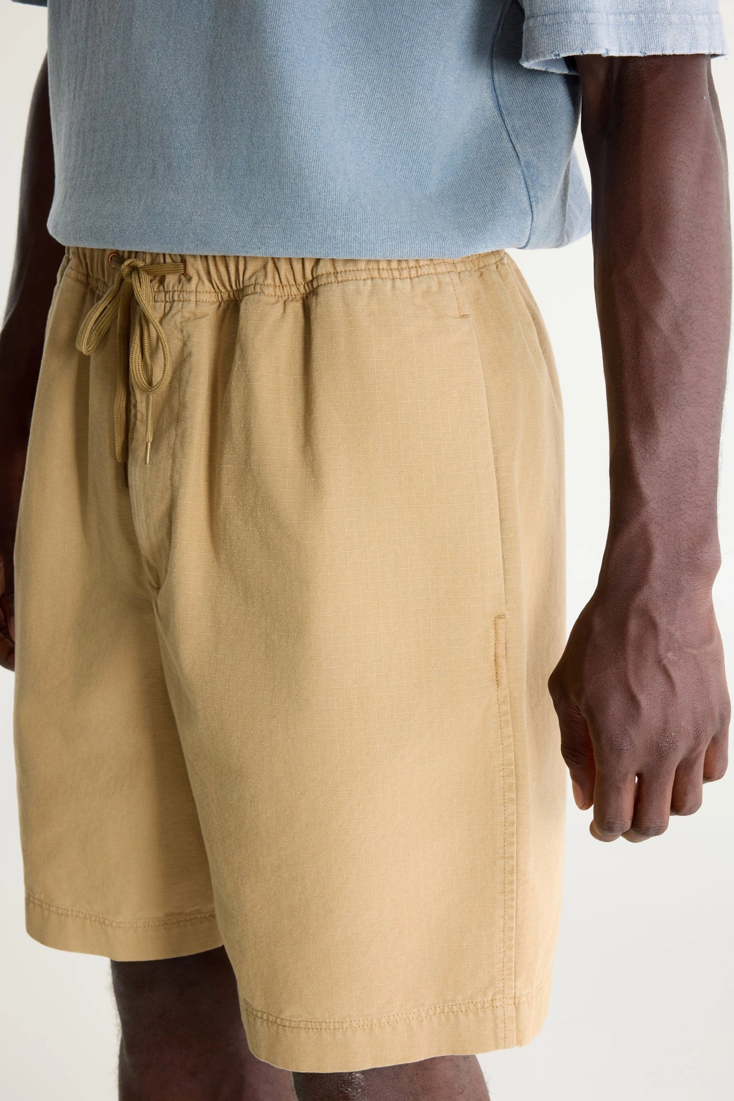 Bellerose Flank Wide Shorts Clay