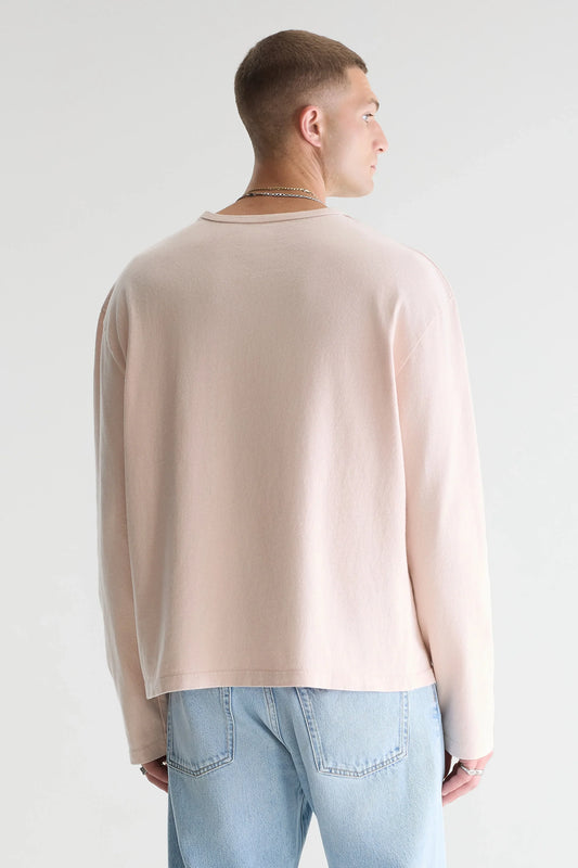 Bellerose Fuller Long-sleeve T-shirt Old Pink