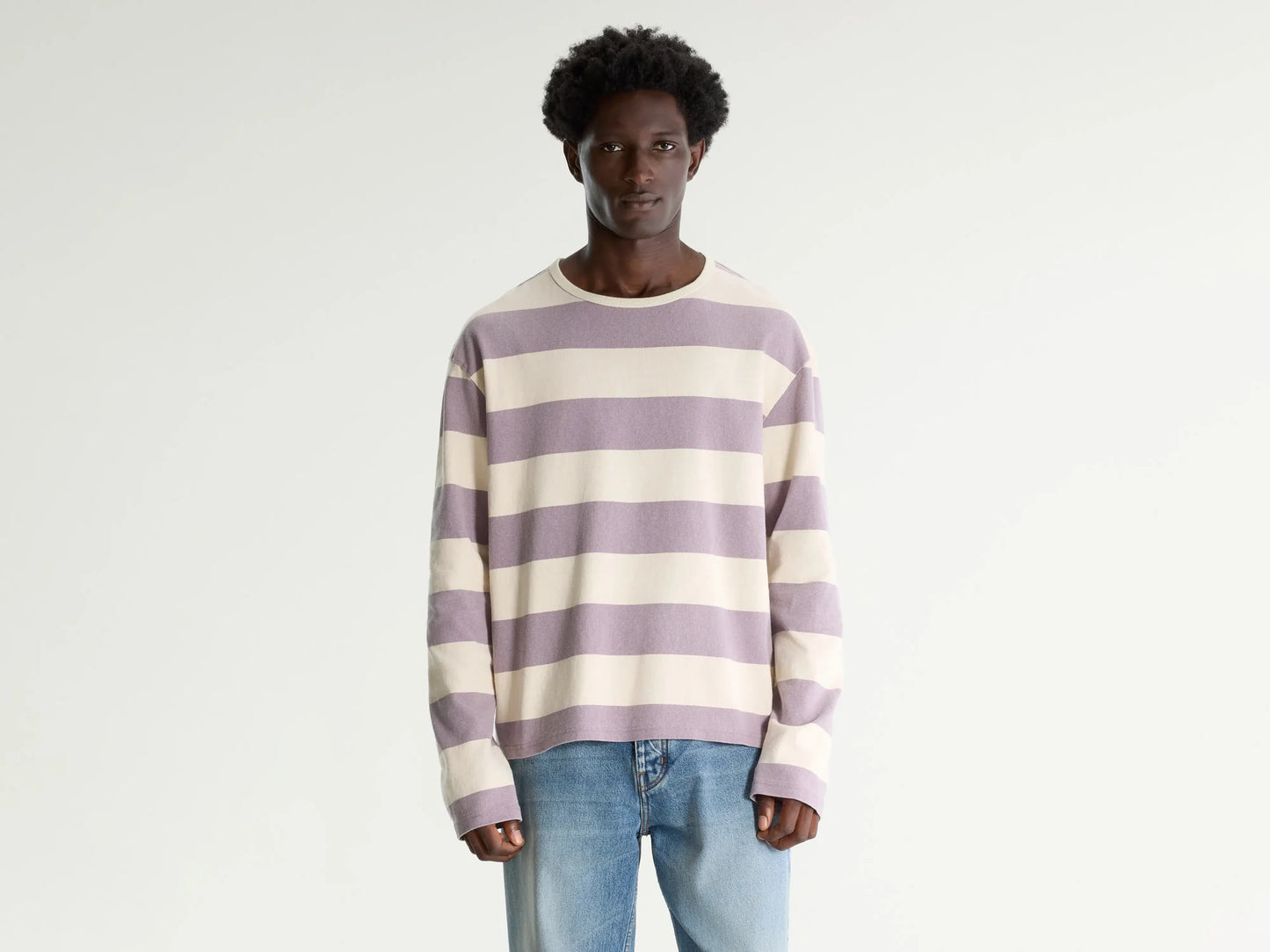 Bellerose Fuller Long-sleeve T-shirt Stripe D
