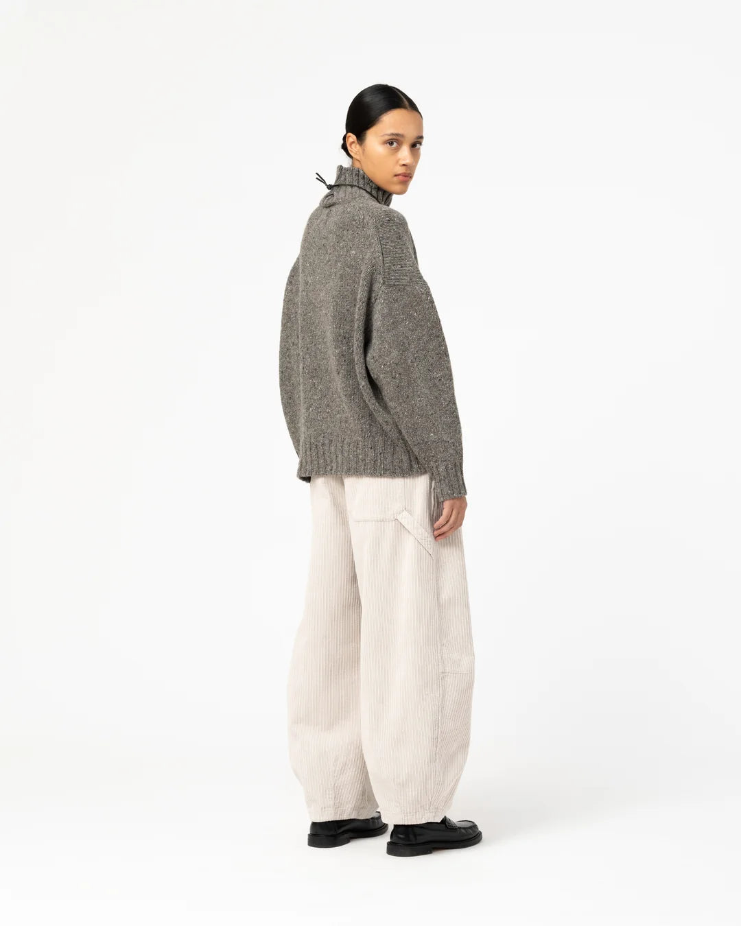 Girls Of Dust Cornish Sweater Neppy Wool Drizzle