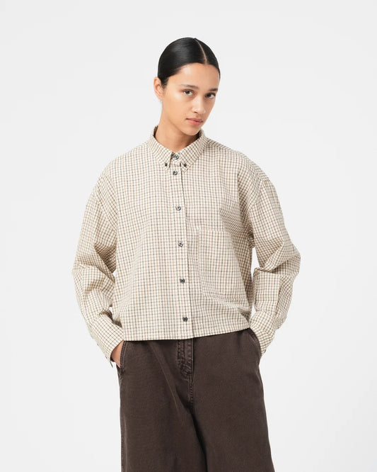 Girls Of Dust Cubic Shirt Cantucci Check Wheat