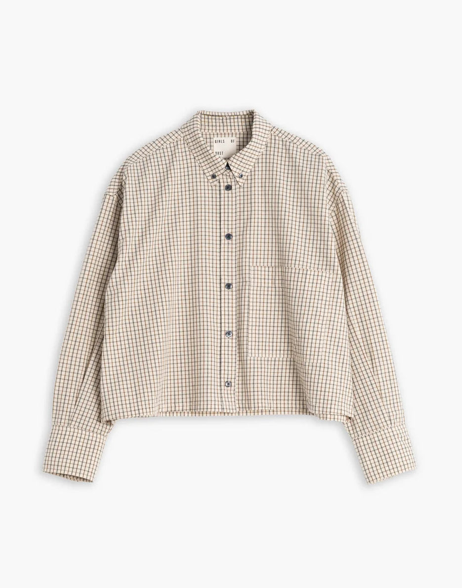 Girls Of Dust Cubic Shirt Cantucci Check Wheat