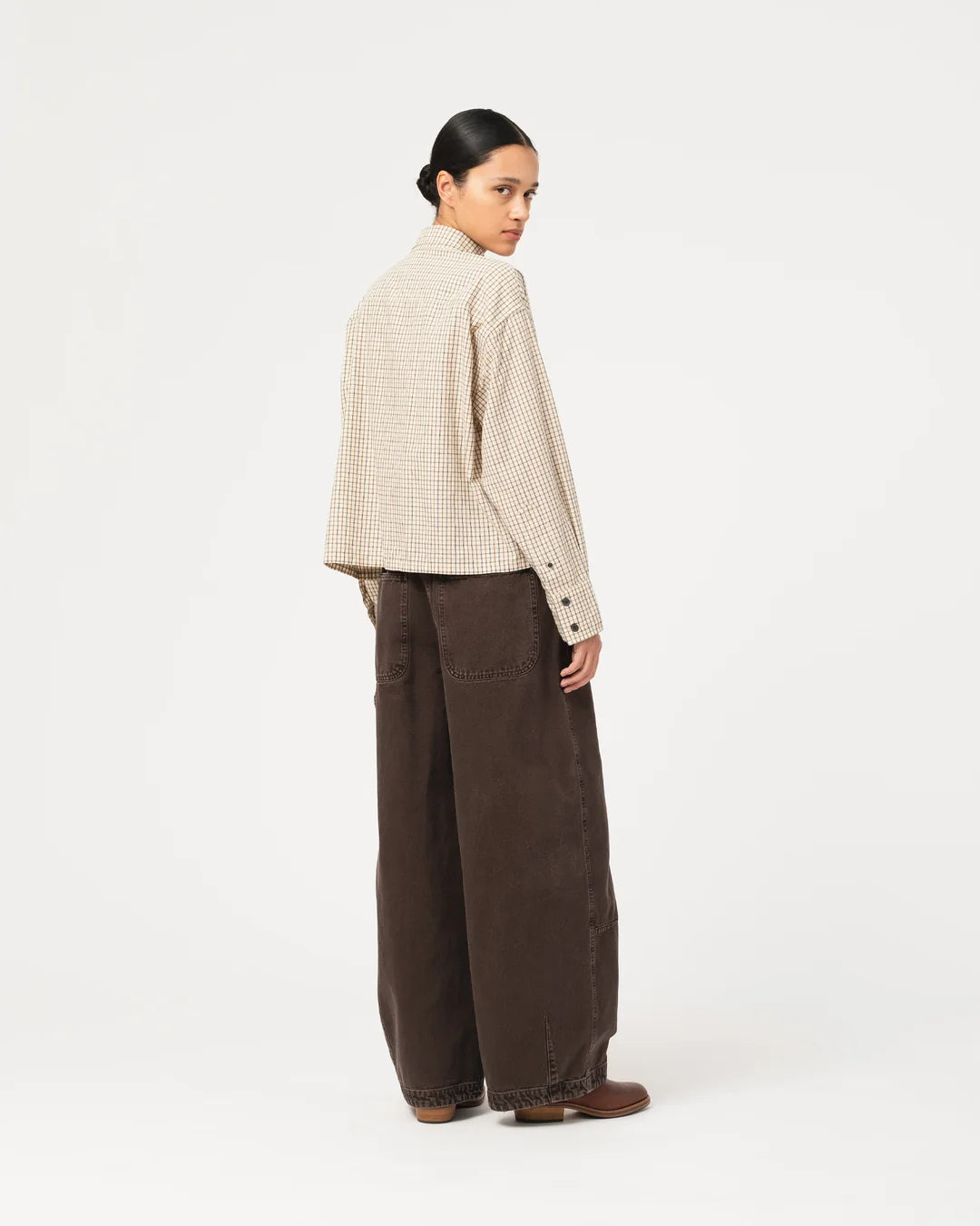Girls Of Dust Cubic Shirt Cantucci Check Wheat