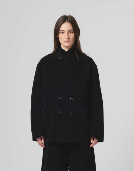 Girls Of Dust Maxi Blazer Dream Cord Black