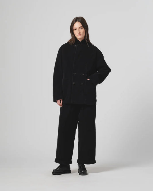 Girls Of Dust Maxi Blazer Dream Cord Black