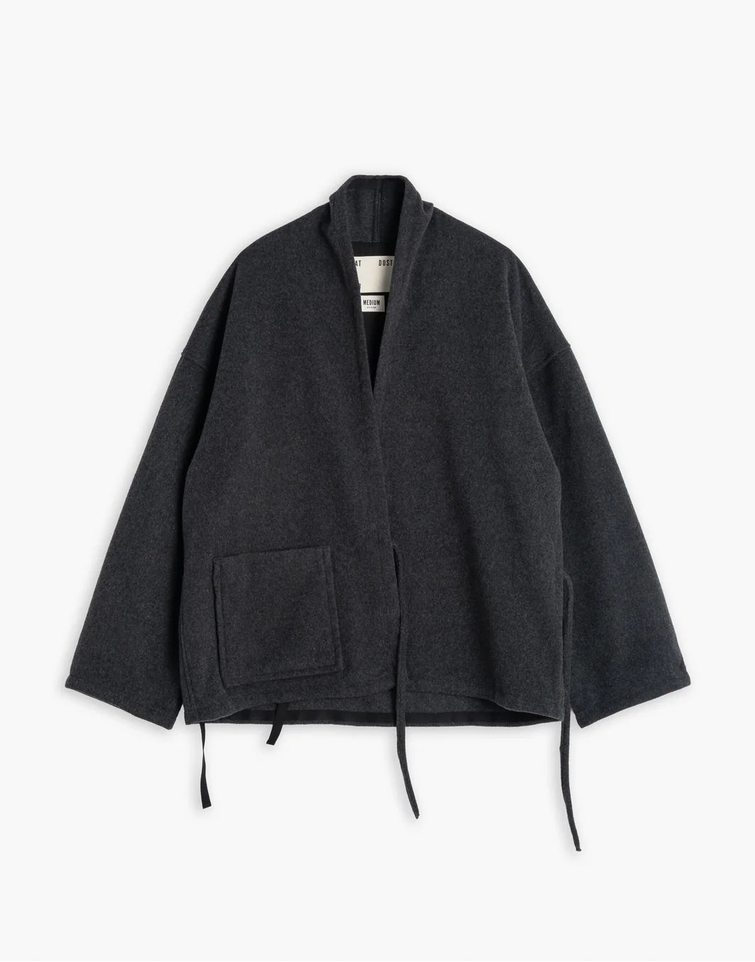 Girls Of Dust Meiji Kimono Pachuca Wool Grey Melange