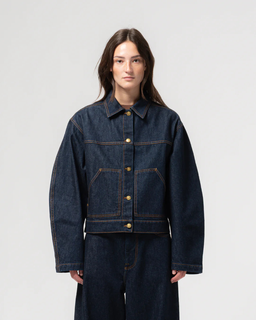 Girls of Dust Miami Jacket Century Denim Blue Rinse