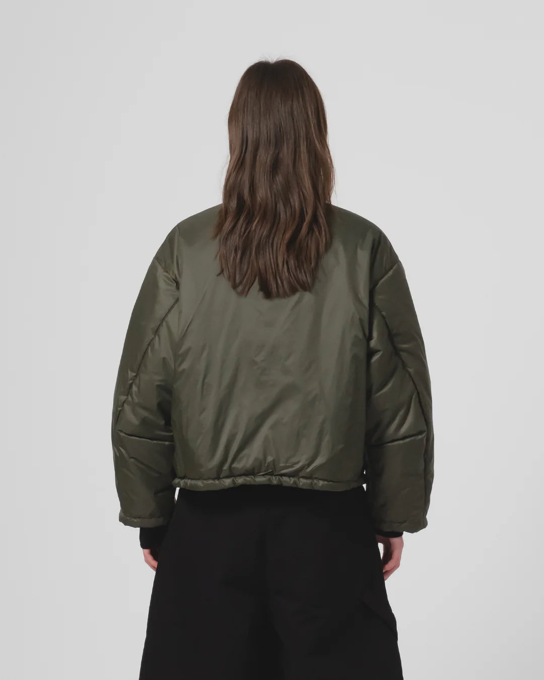 Girls Of Dust Nuclear Jacket Padded Fury Nylon Dusty Green