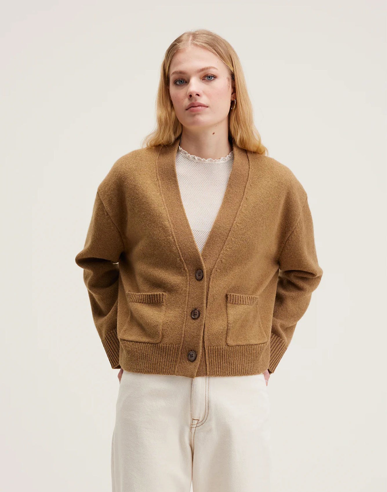 Bellerose Gaddin Cardigan Tan