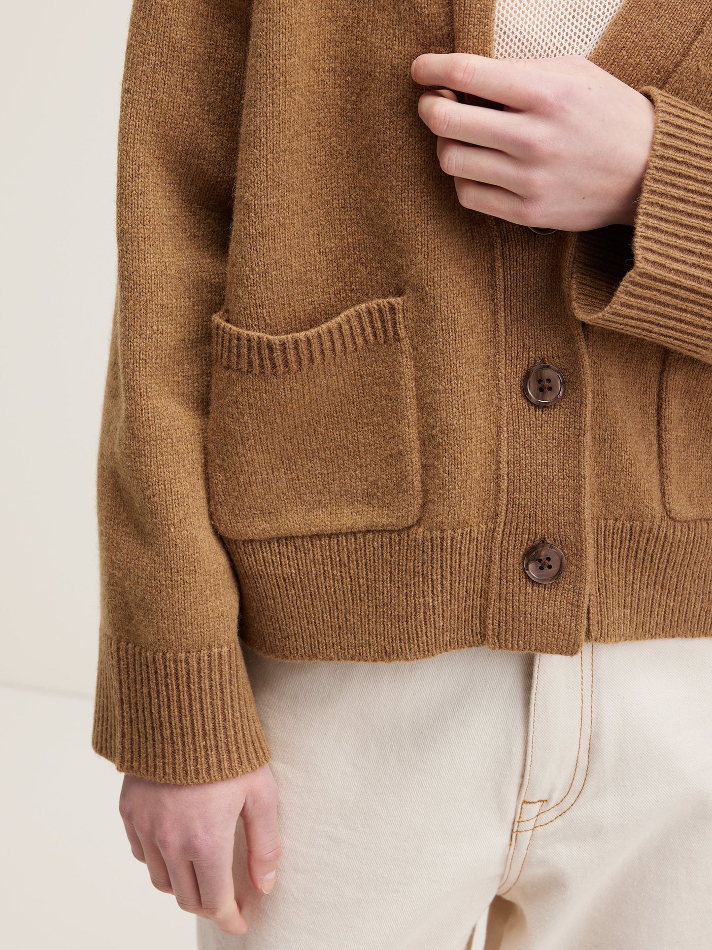 Bellerose Gaddin Cardigan Tan