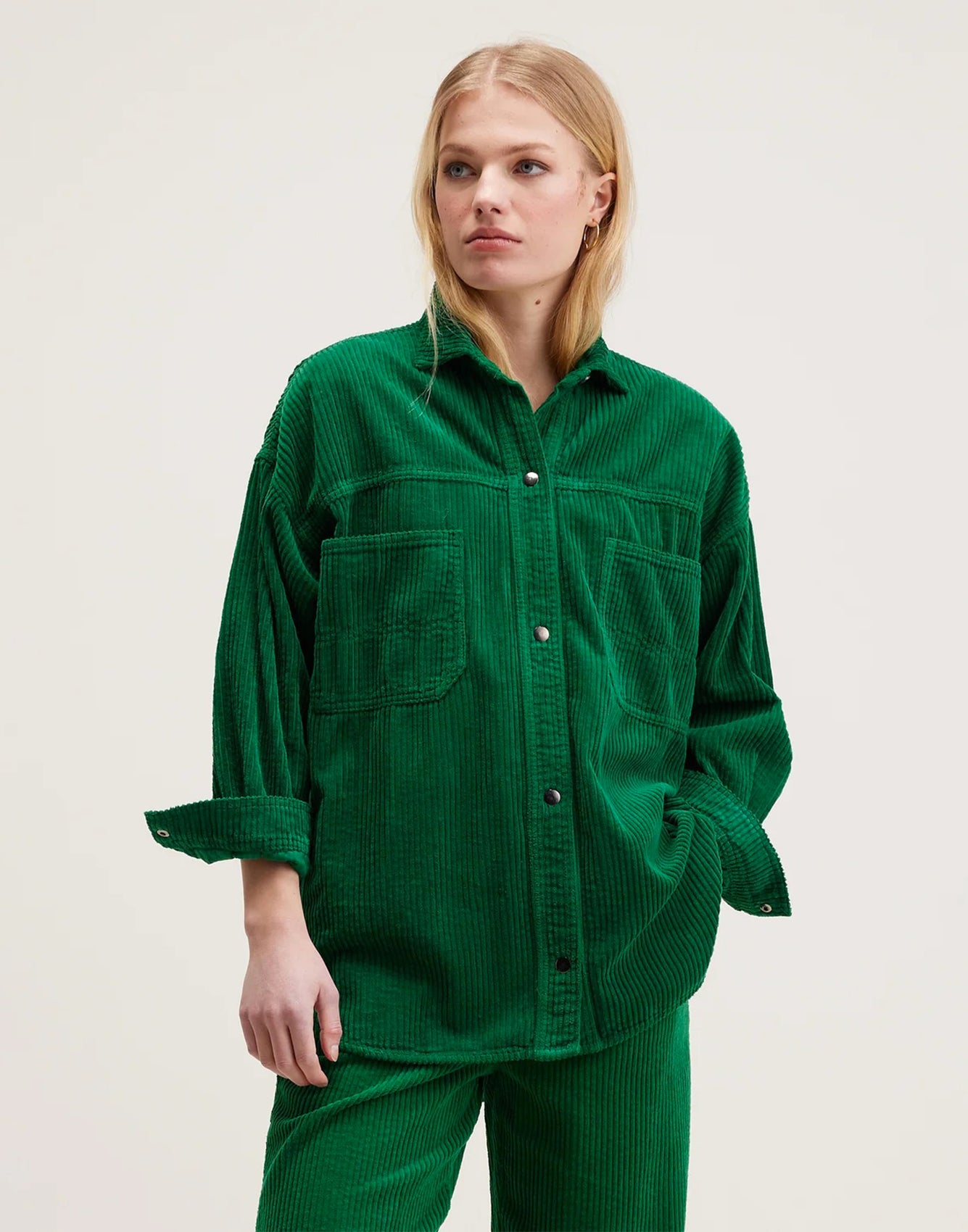 Bellerose Guru Overshirt Chlorophile