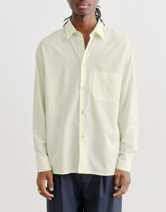 A Kind Of Guise Gusto Shirt Lemon Stripe