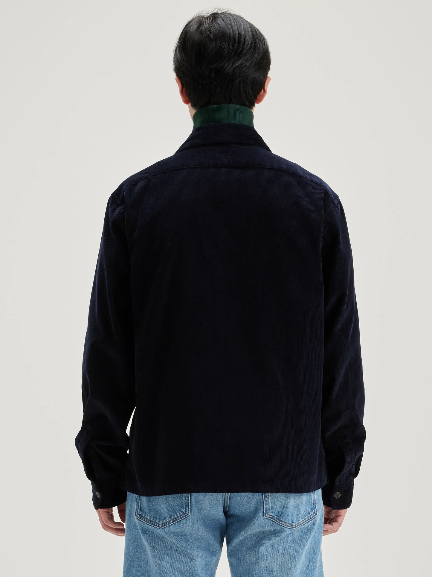Bellerose Goney Corduroy Overshirt Navy