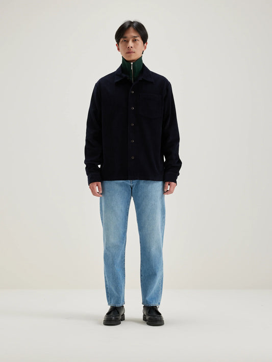 Bellerose Goney Corduroy Overshirt Navy