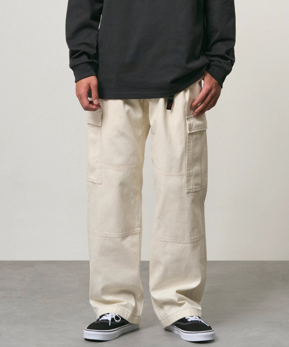 Gramicci Denim Cargo Pants Bone