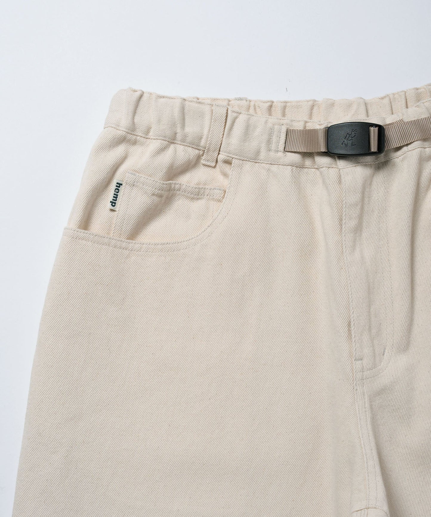 Gramicci Hemp Denim Pants Natural