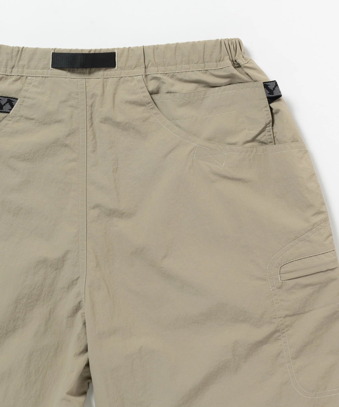 Gramicci Nylon Cliff Shorts Milk Tea