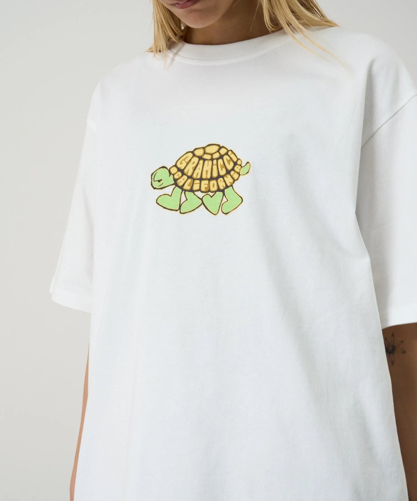 Gramicci Turtle Tee White