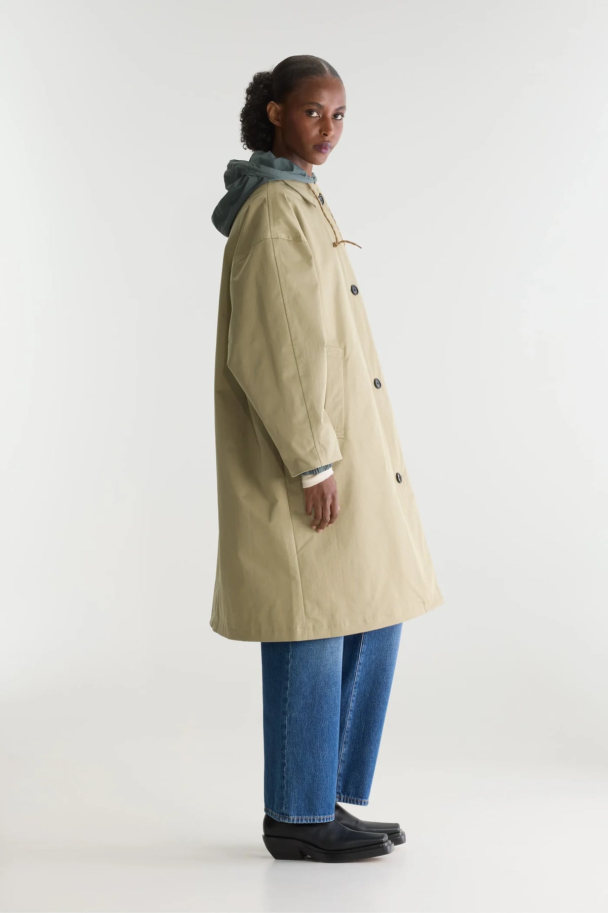 Bellerose Hearty Trench Coat Earth