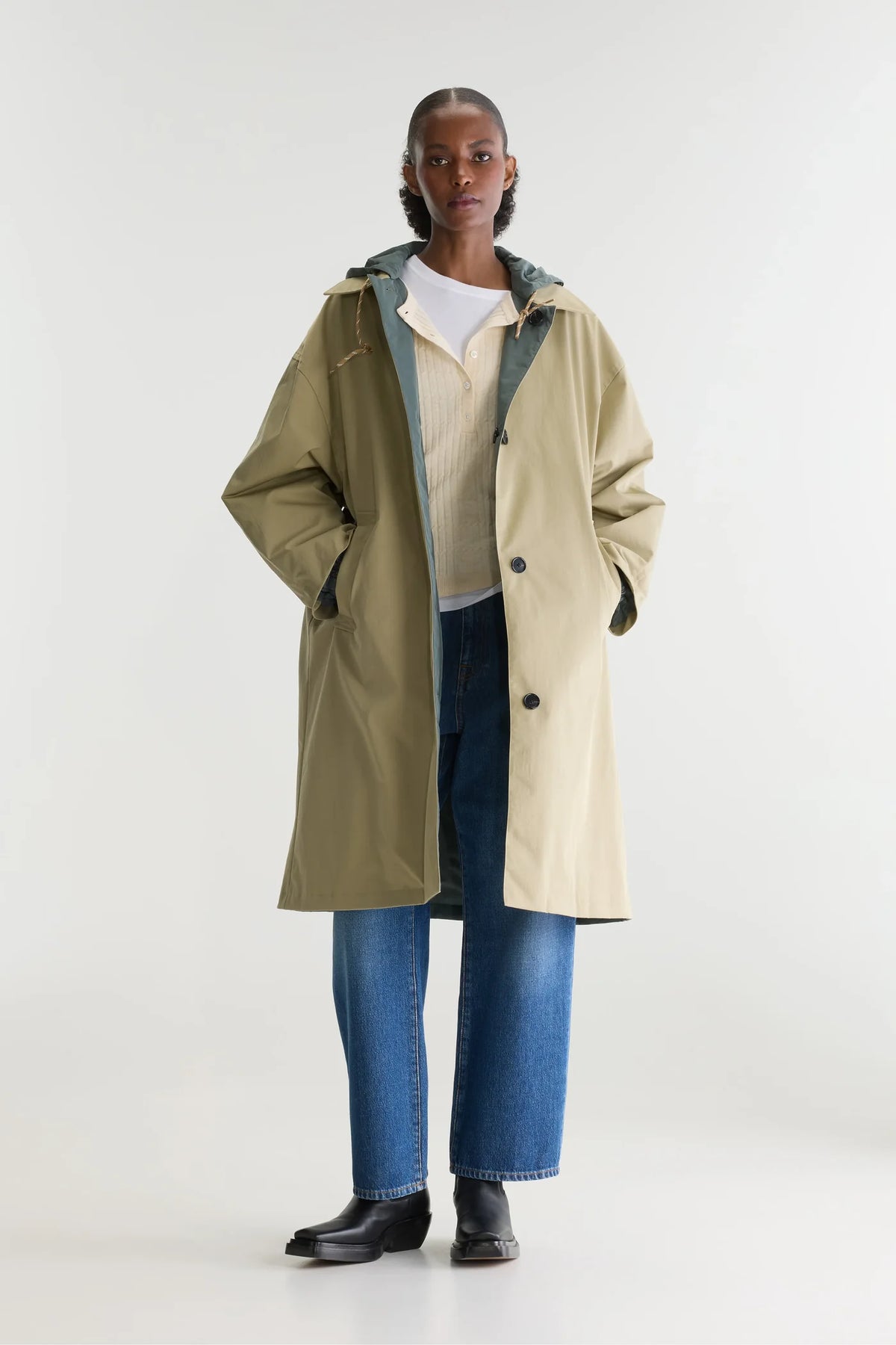 Bellerose Hearty Trench Coat Earth