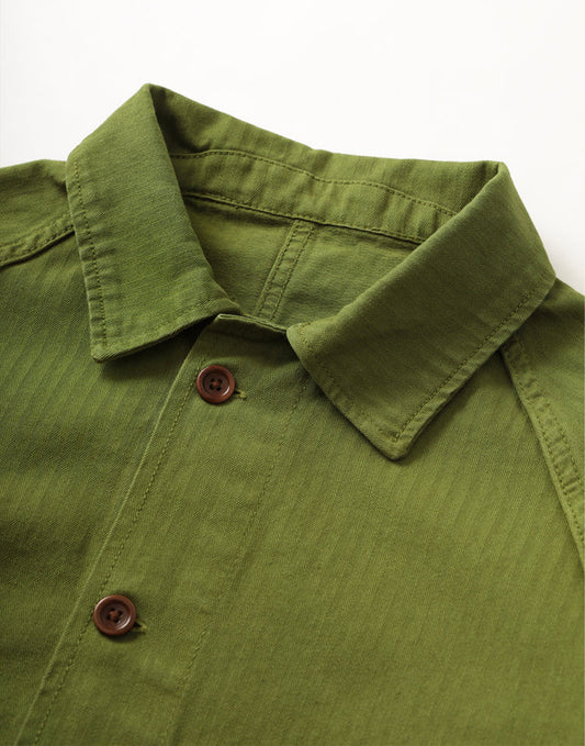 Service Works Herringbone Front Of House Jacket - Pesto