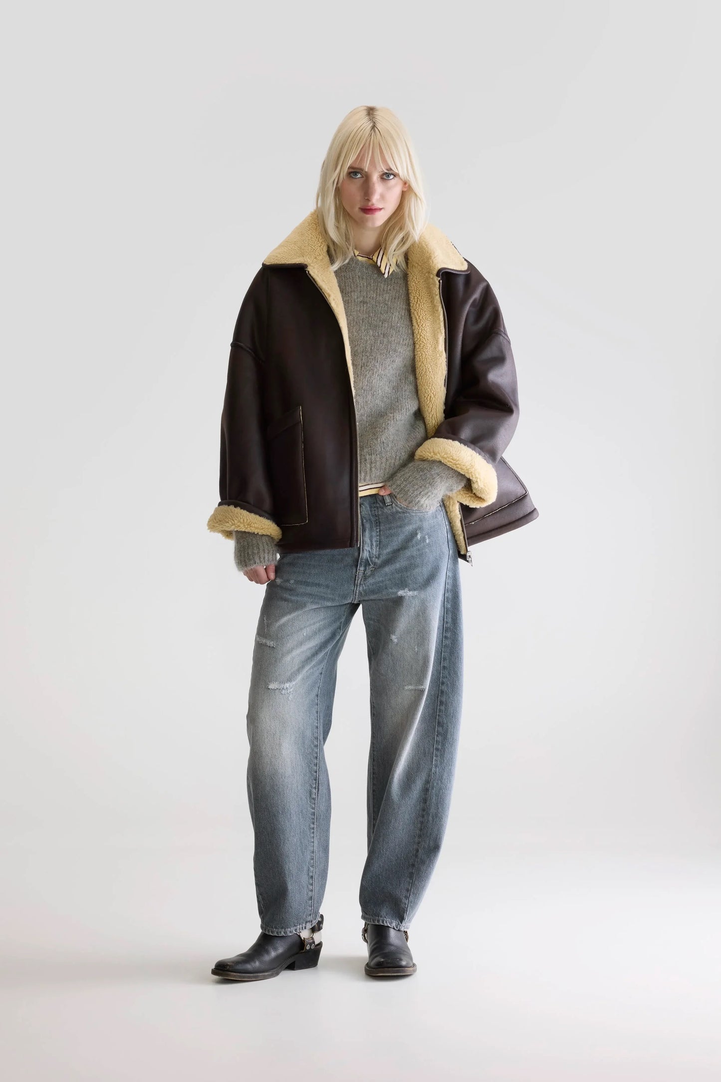 Bellerose Hestel Faux-lLeather Jacket