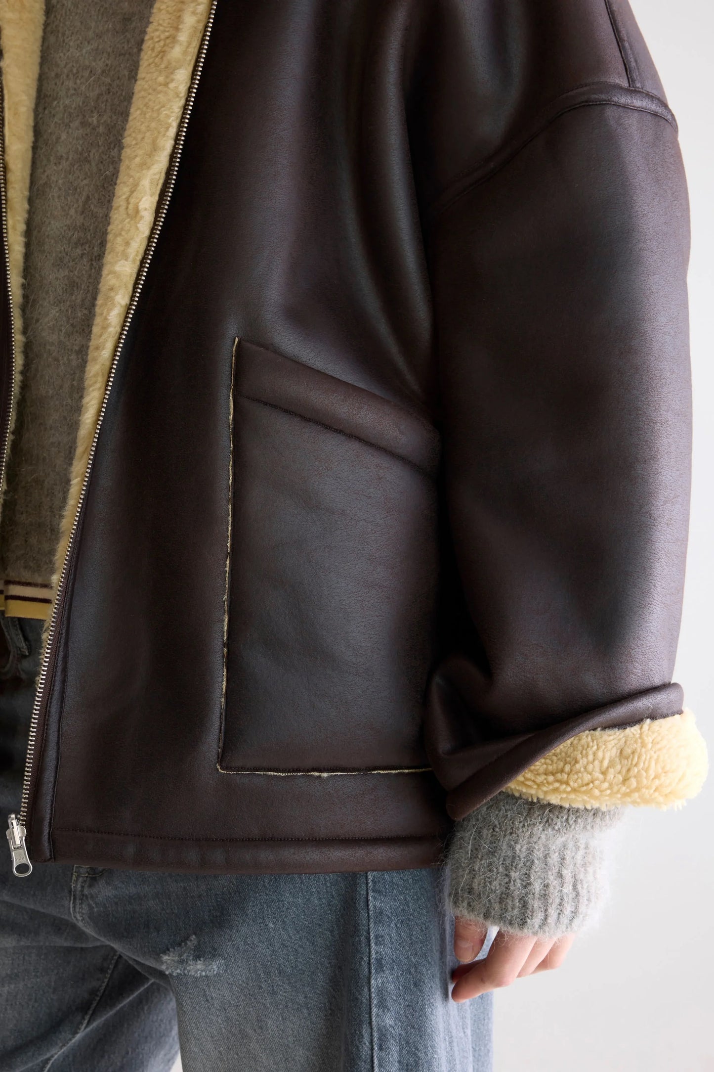 Bellerose Hestel Faux-lLeather Jacket