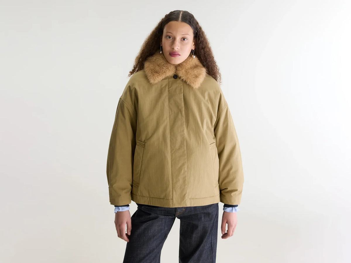 Bellerose Hilma Trench-style Jacket Soil