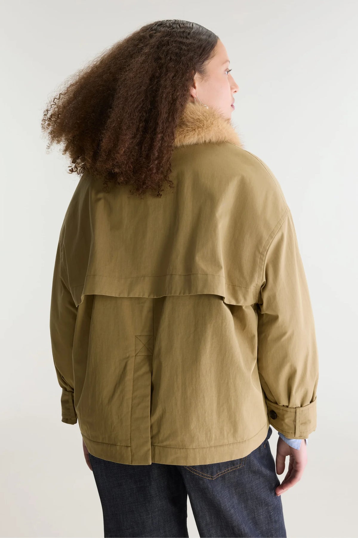 Bellerose Hilma Trench-style Jacket Soil