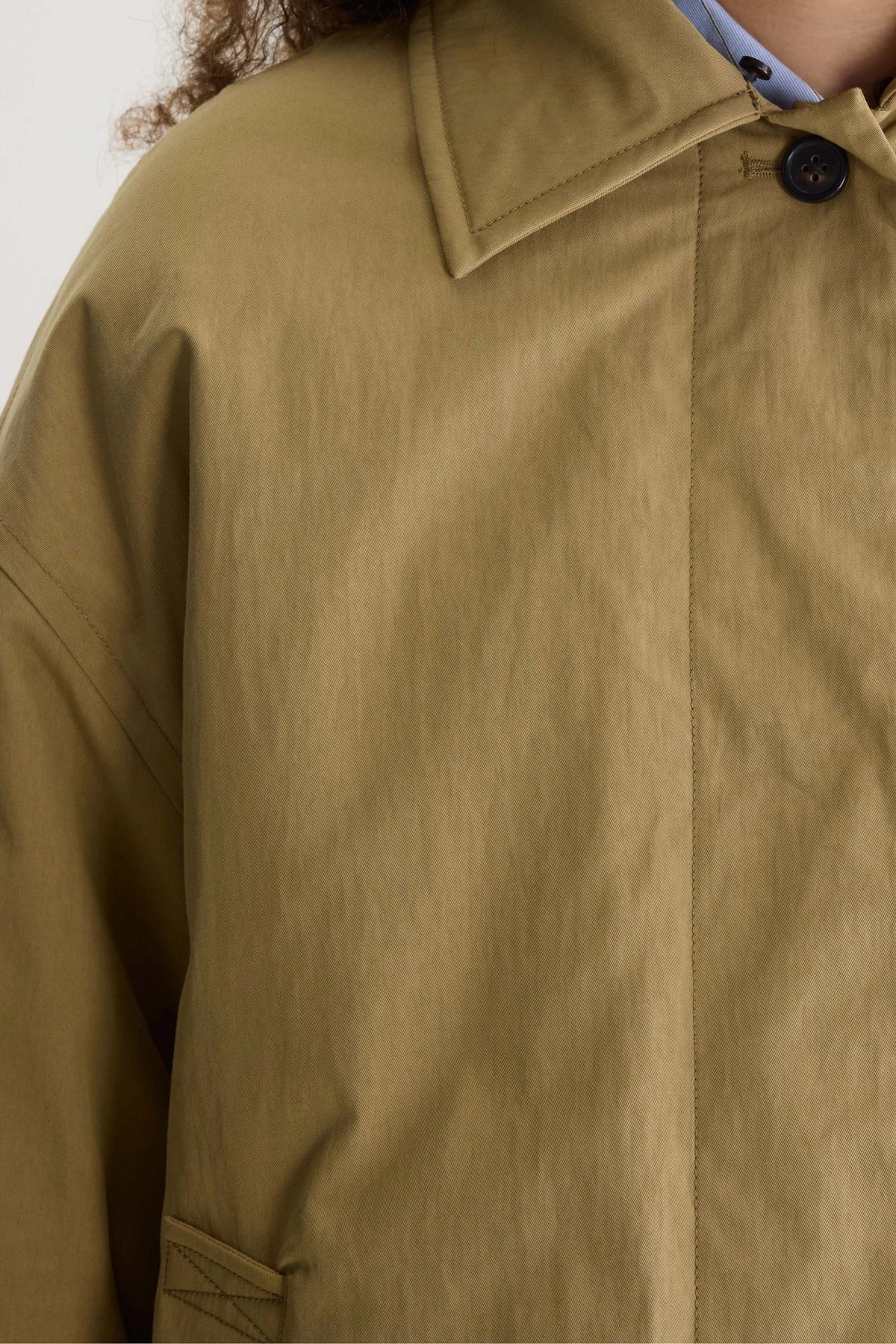 Bellerose Hilma Trench-style Jacket Soil