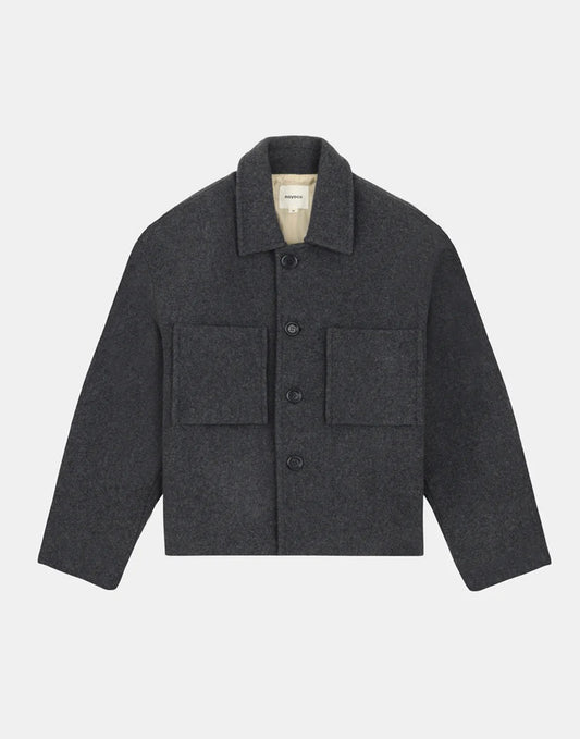 Noyoco Holar Wool Jacket Anthracite