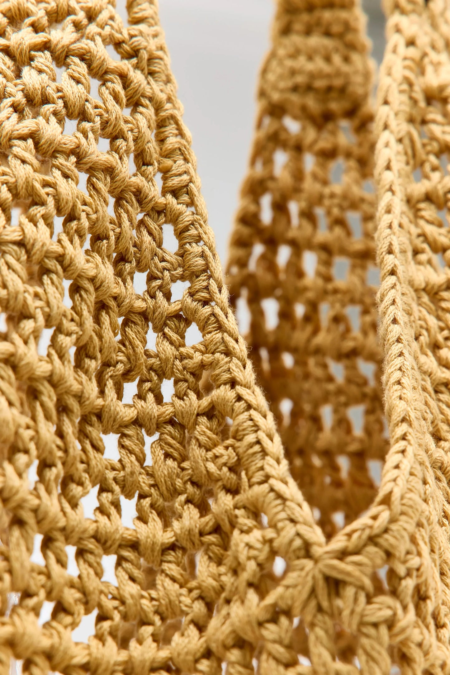 Bellerose Inga Crochet Handbag Rafia