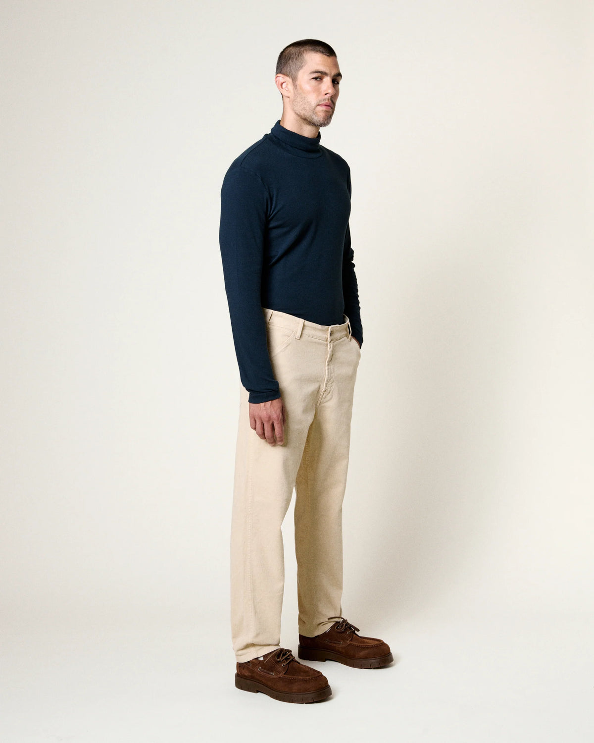 Homecore Jabali Twill Cream Trousers