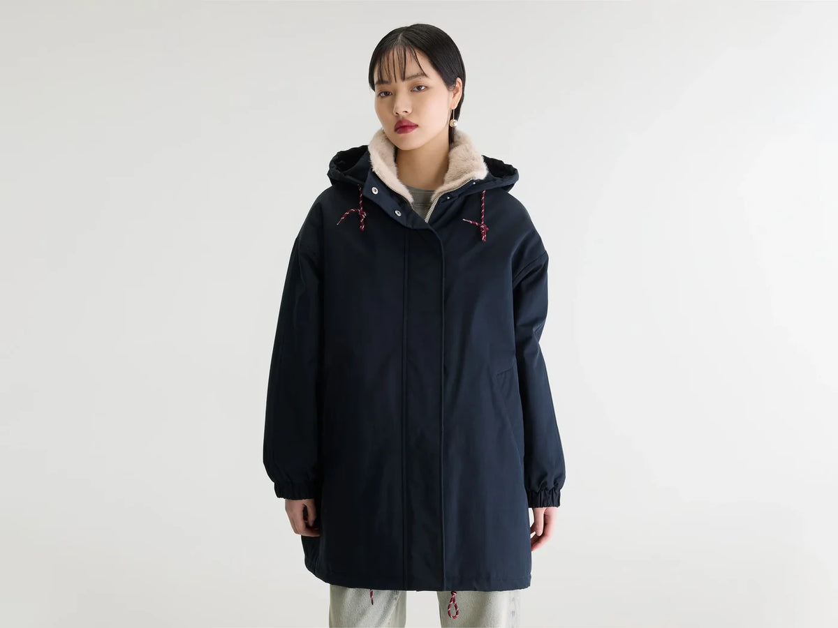 Bellerose Jade Duffle Parka Navy