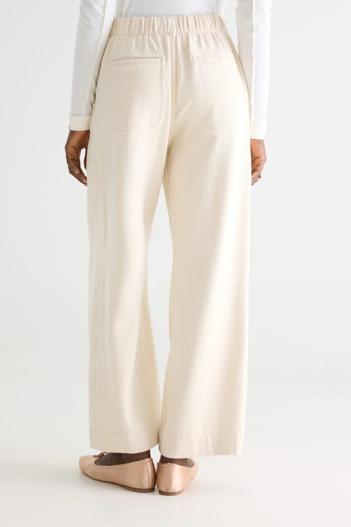 Bellerose Juna Relaxed Trousers Natural