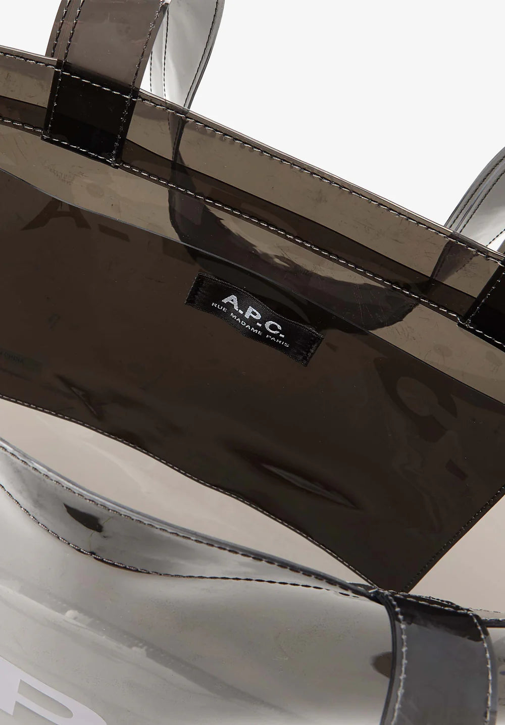 A.P.C. Lou Tote Bag Anthracite